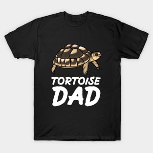 Tortoise Dad, White, for Tortoise Lovers T-Shirt